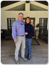 The owners of M & M Outdoors Campground, Mark & Michelle.